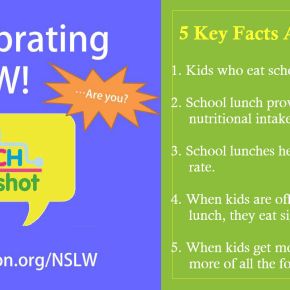 National School Lunch Week – Five Key Facts About School Lunch